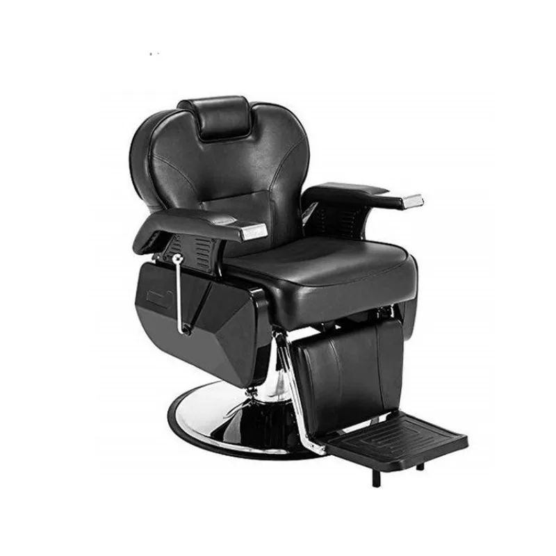 360 Degree Rotate PVC PU Leather Material Hairdressing Salon Styling Chairs