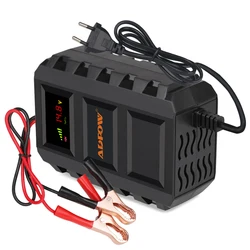 110-240V Intelligent Automobile Car Battery Charger LED Display Car Battery Charger 12V 20A Vehicle Battery Charger