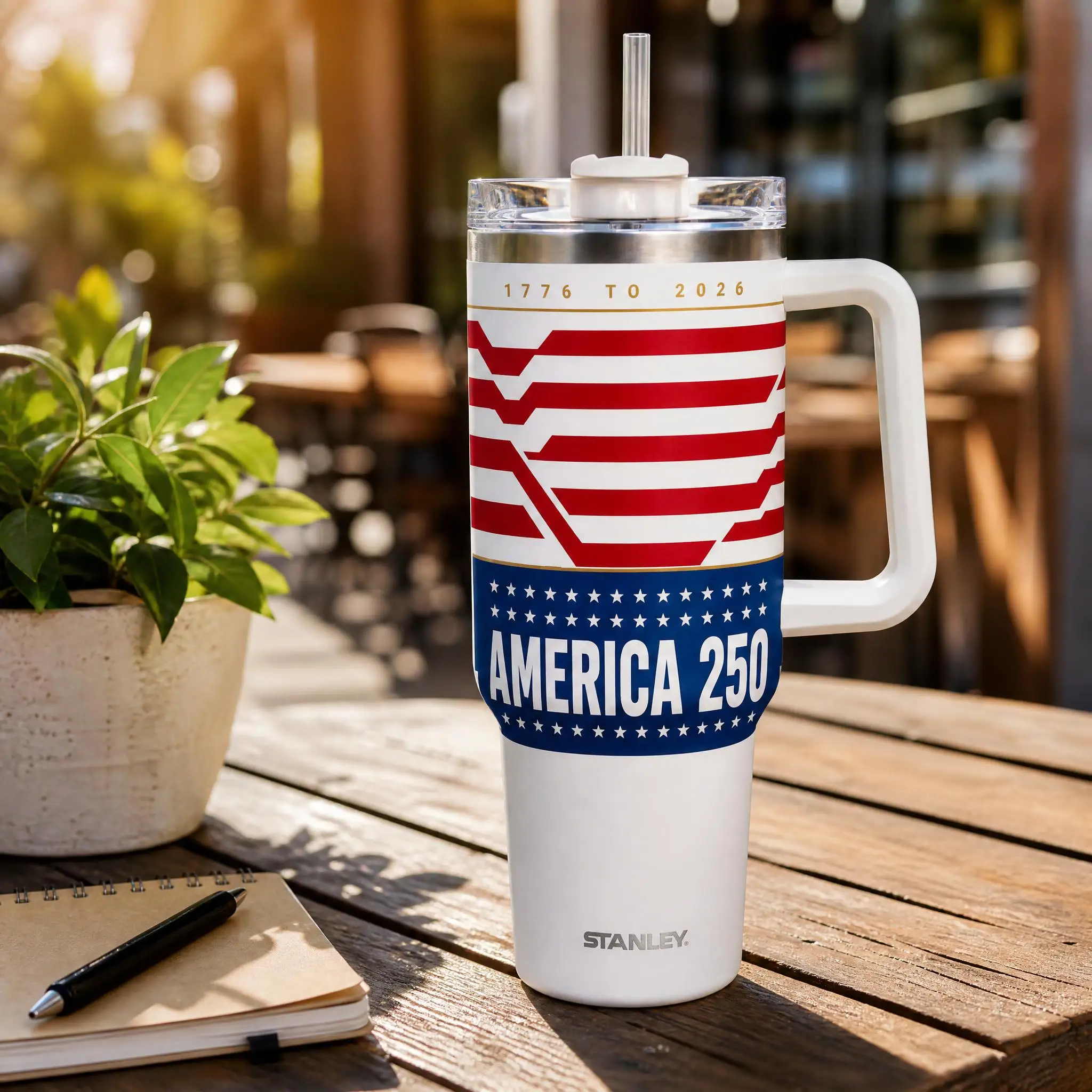 

America 250 Modern Flag Thermos Water Cup, To Keep Water Cold/hot For Indoor Or Outdoor Use,ideal Holiday Gift