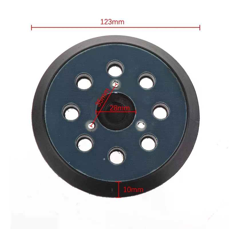 Bo5041 Mt922 Polishing Disc Sander Sticky Disc Sander Chassis 8 Holes Basis For Orbit Sander Replacement