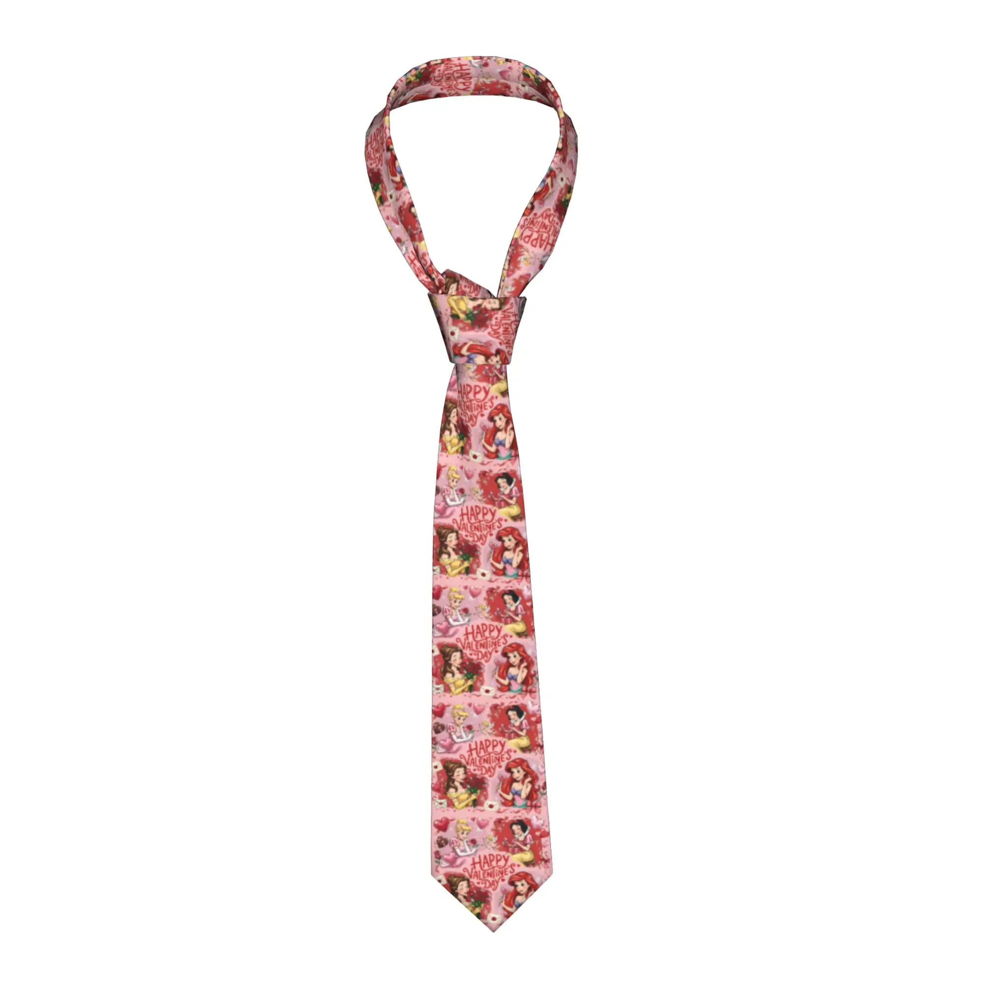 

Мужской шелковый галстук с принтом принцессы Елены из Авалонта, персонализированный, на День святого Валентина, для свадьбы, в стиле аниме