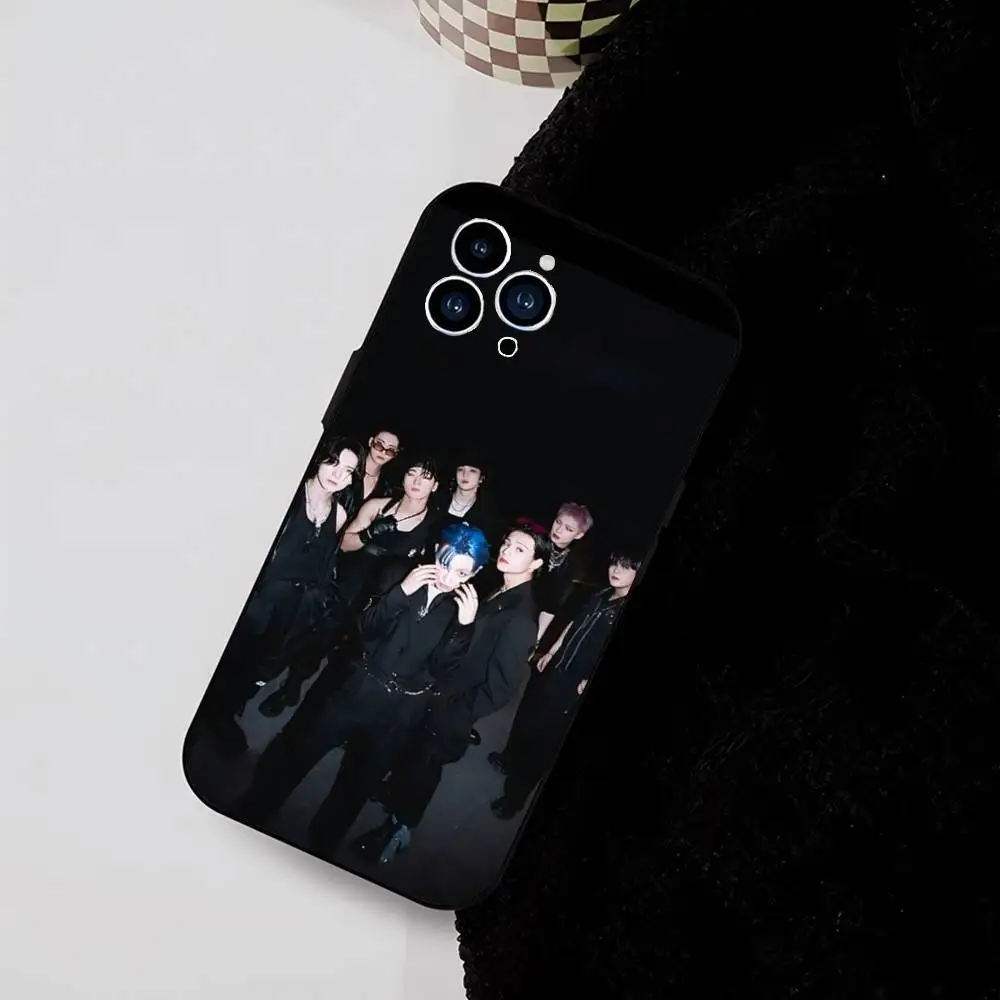 1 قطعة Kpop A-ATEEZ جراب هاتف سيليكون لينة آيفون 17 الهواء 16 15 14 13 12 11 زائد برو ماكس زائد