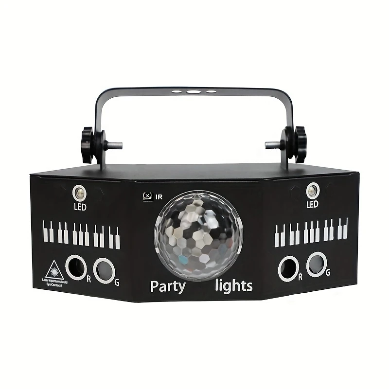 Stage Lights with Remote Control Multicolor Laser Party Light DJ Disco Light DMX 512 Suitable for Club Bar Carnival Atmosphere