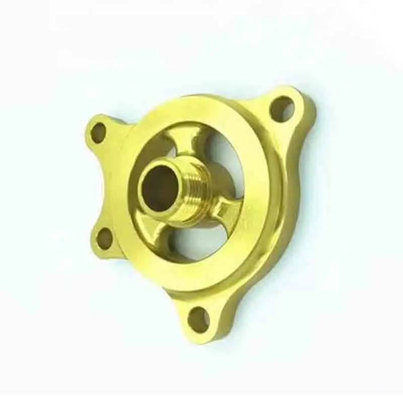 High Quality Customized Cnc Machining Aluminum Alloy Rotating Body Fixed Block Bearing Seat