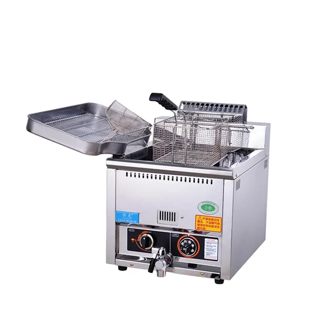 Commercial Industrial Electric Large Deep Fryer Gas