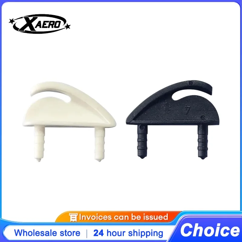 XAERO 20pcs RC Aircraft Nylon Wing Tip Protectors - Fixed Skid Guards for Model Plane Corners, Durable Accessories
