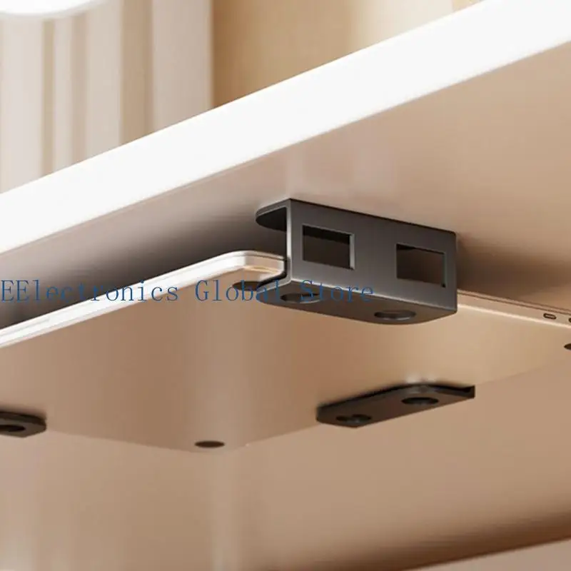 حامل الكمبيوتر المحمول 462B أسفل المكتب، من الفولاذ الكربوني، توافق واسع، أجهزة 11-17 بوصة، سهلة التجميع، دعم مريح #5