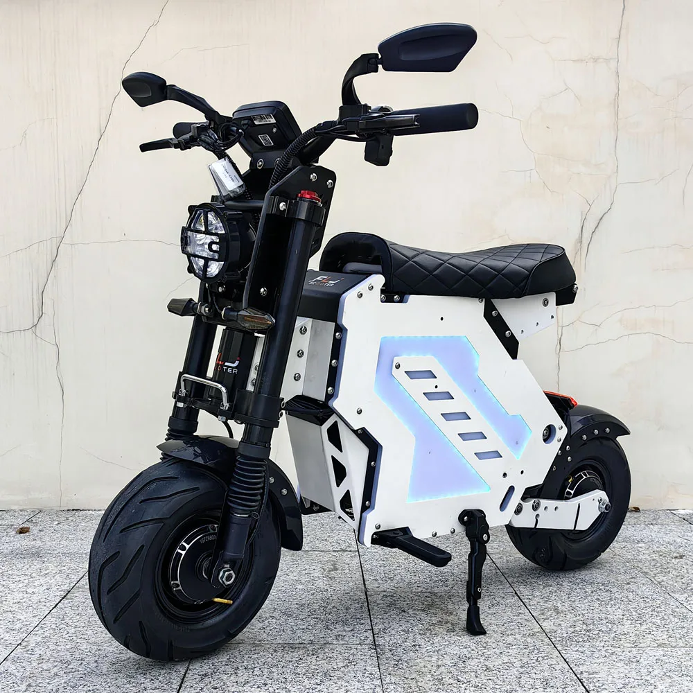 FLJ 72V 12000W Electric Scooter with App, NFC, 75MPH Speed