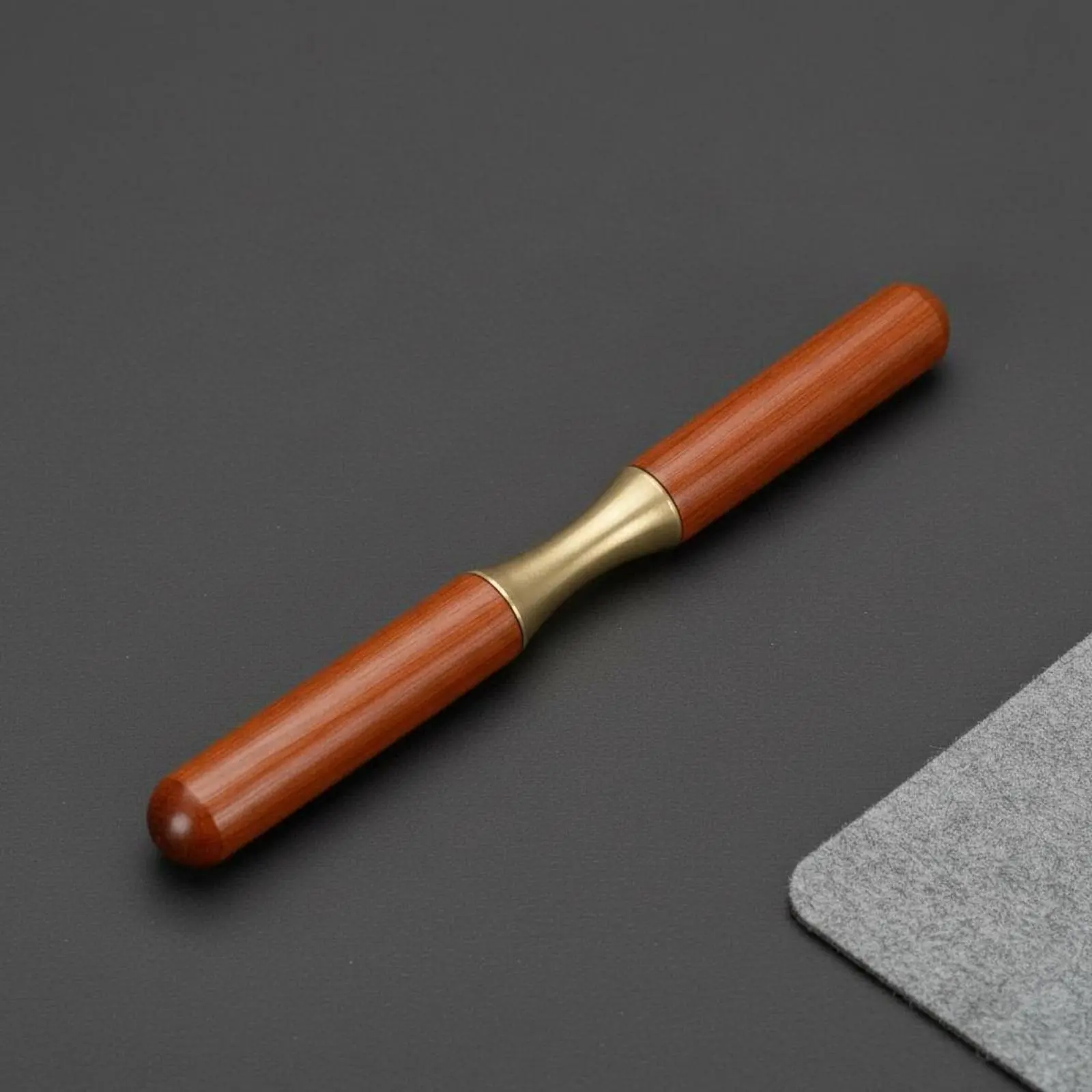 

Brass Instrument Indentation Repair Tool Long-Lasting Wood Handle Pressure Roller Sheet Metal Repair Roller Wear-Resistant Music