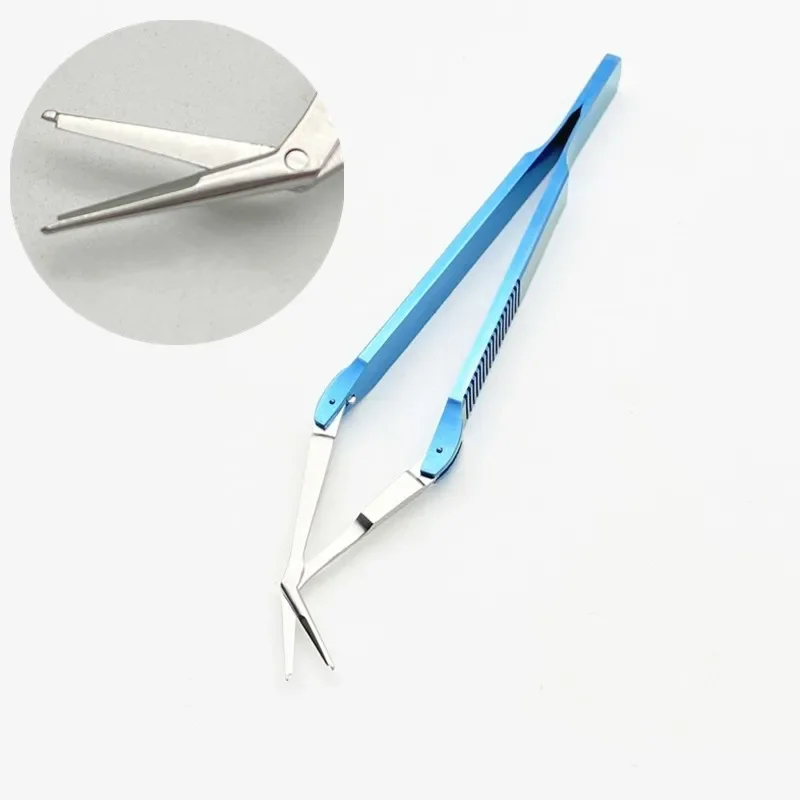 

Ophthalmology Scissors Lens Removing Scissors 115mm Long Titanium Stainless Steel Eye Scissors