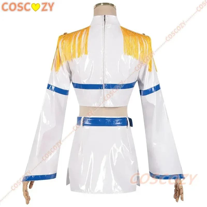 2025 22 애니메이션 2.5차원 유혹 노아 노노아 노키엘 코스프레 의상 가발 날개 파란색 짧은 머리 유니폼 헤드웨어 스타킹