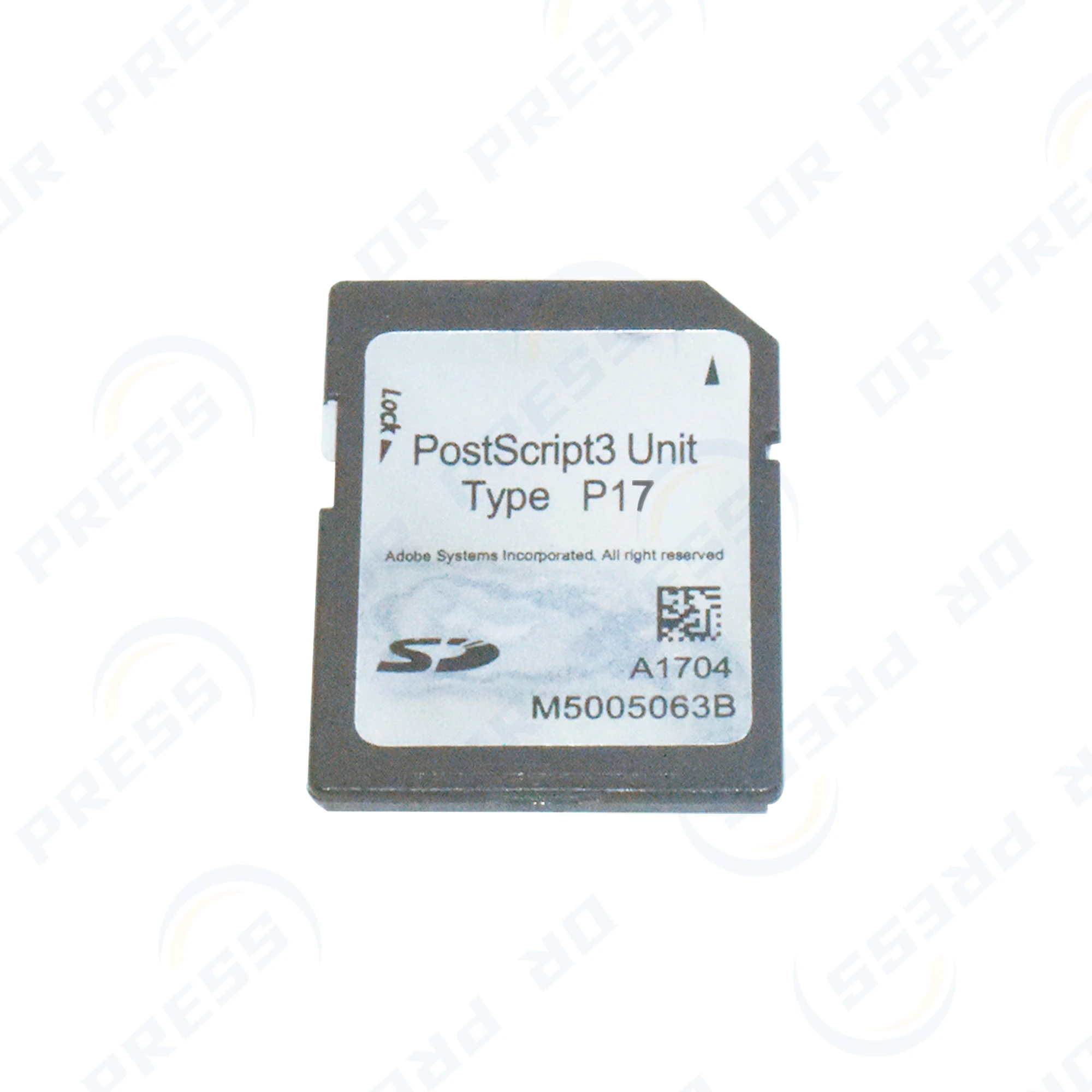 

PostScript3 unit type P17 for Ricoh P C600