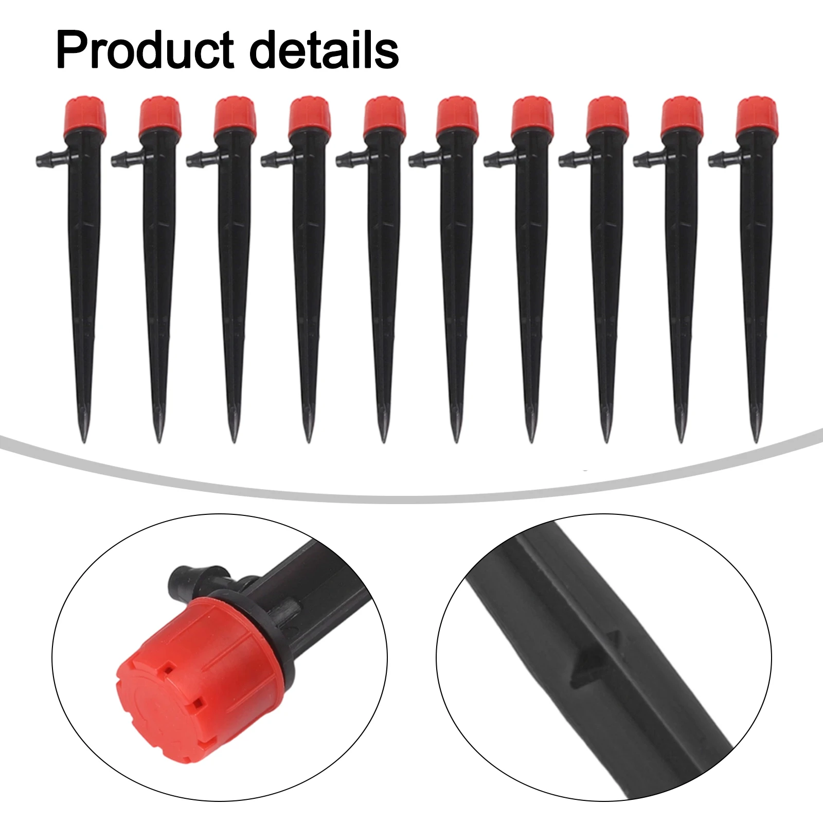 

25m Drip Irrigation System Adjustable Nozzles 25m Watering System Flexible Hose Design Robust PVC Construction