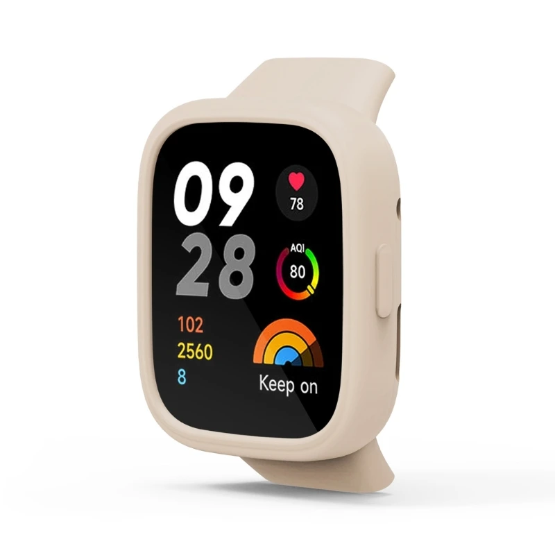 Силиконовый защитный чехол, рамка, защитная крышка экрана для Redmi watch 3 /watch3, мягкий корпус, защитный чехол