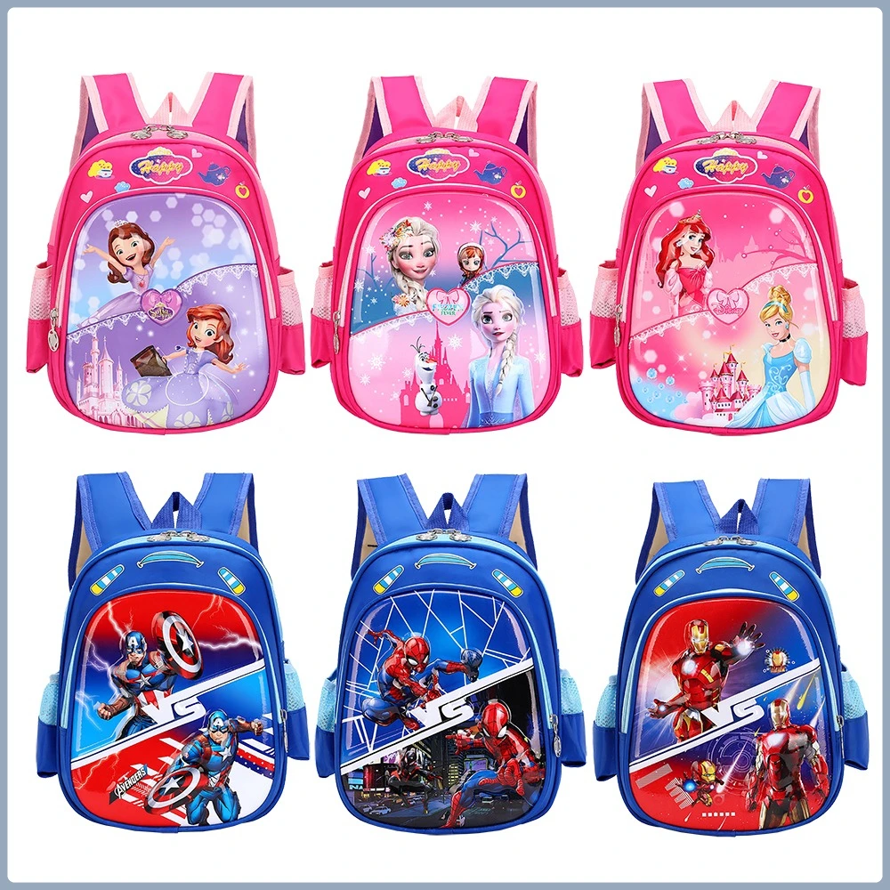 

New Cartoon 3D Hardshell Backpack Popular Hero Spider Man Iron Man Waterproof Reduced Burden Schoolbag Children's Birthday Gifts