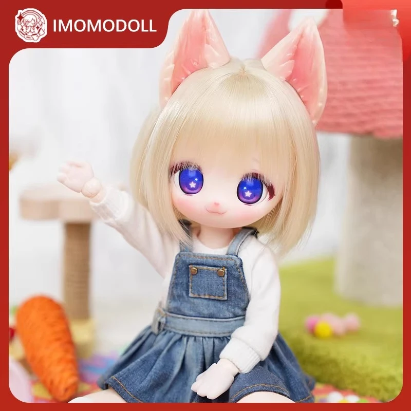 

Кукла Momodoll KUKU, одноголовая, без декора, с возможностью установки шестью фигурками, милая, официальная MJD BJD