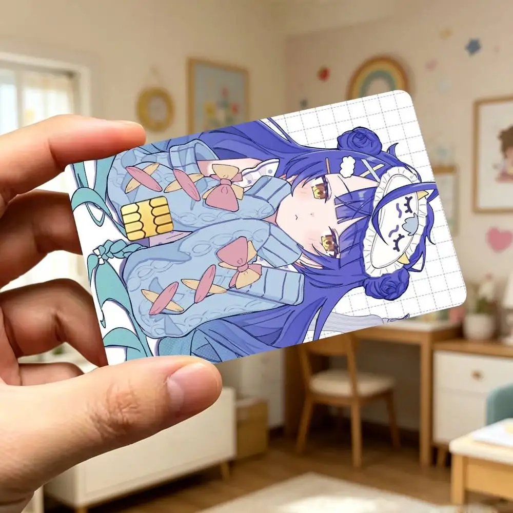 Amamiya K-Kokoro C-Cute VTuber-R Credit Card HD Stickers Game Card Decal Card Matte Film Skin Small Chip Waterproof Sticker