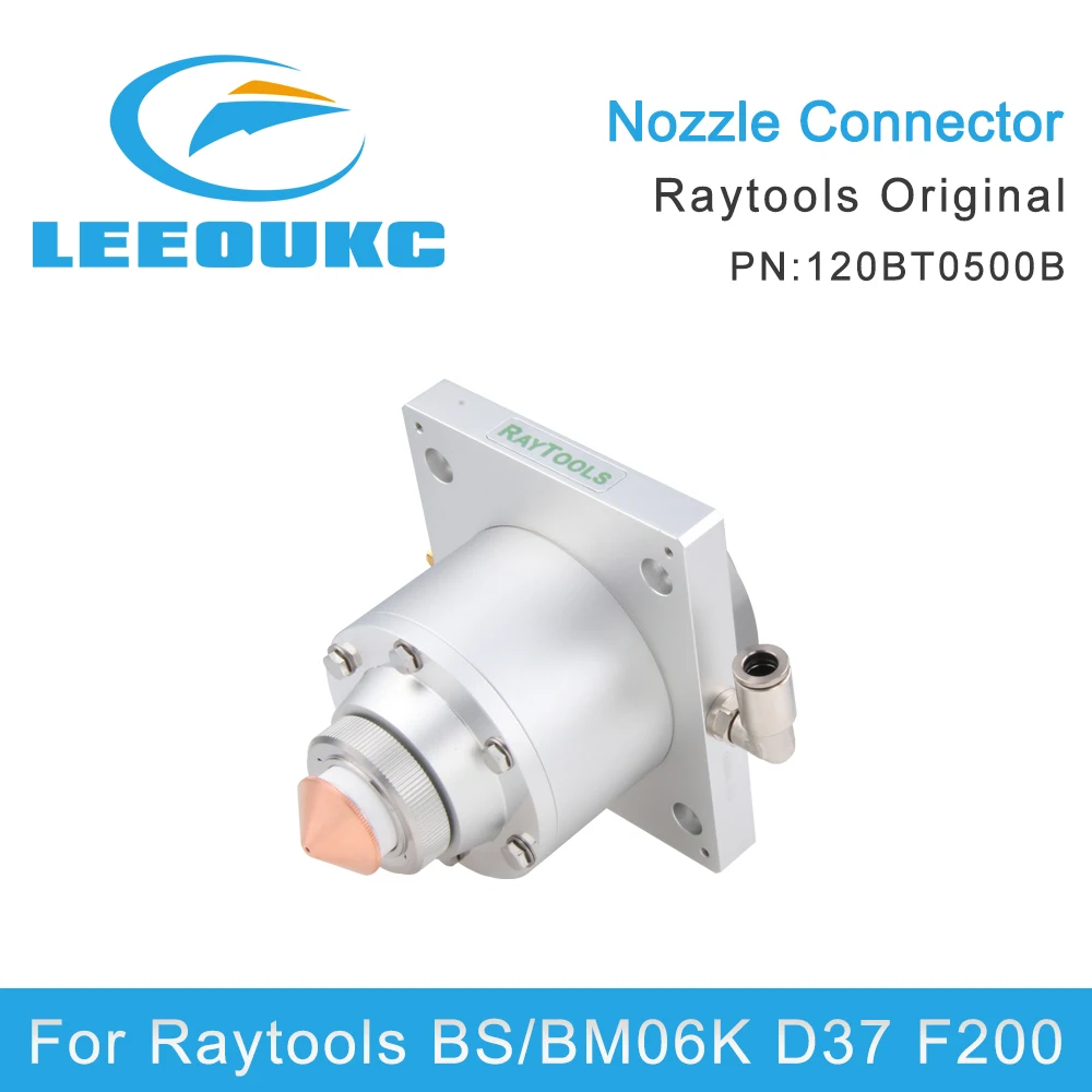 Imagem -02 - Leeouke-conexão do Bocal do Conector da Cabeça Tra Avião para Bm06k Laser Raytools Original Bm06k D37 F200 120bt1100b 120bt0500b