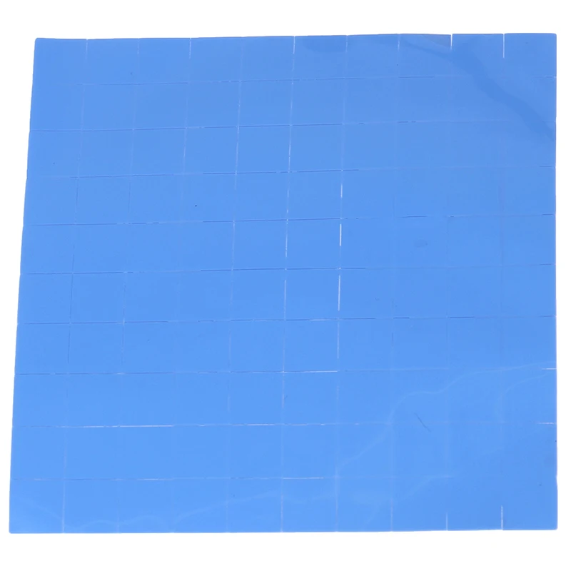 100pcs 10*10*0.5mm Thermal Pad GPU CPU Heatsink Thermal Conductive Silicone Pad