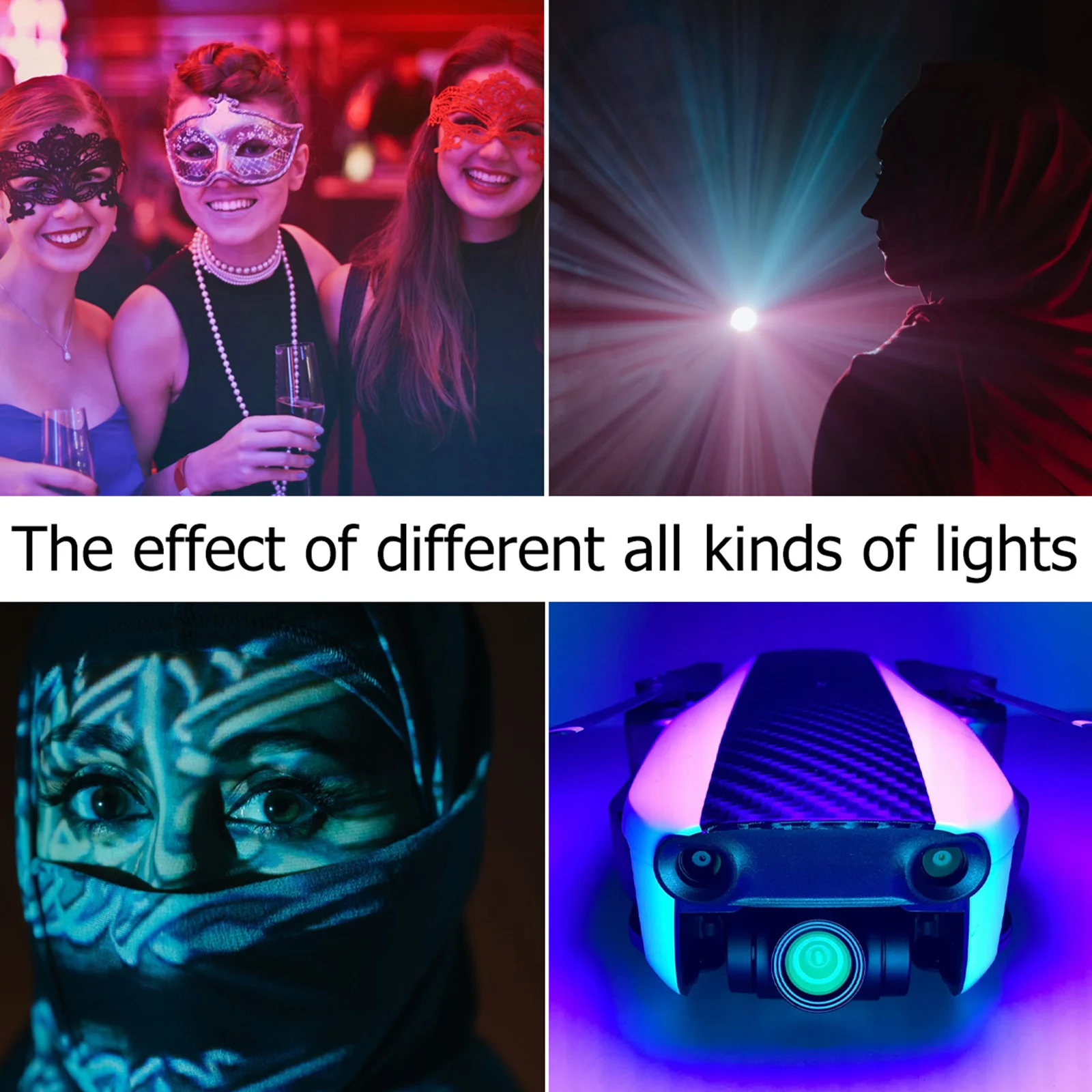 

9Pcs Color Filter Set Gel Sheets for Photo Video Stage Lighting Dj Party Effects Color Filters Gel Filter Sheets