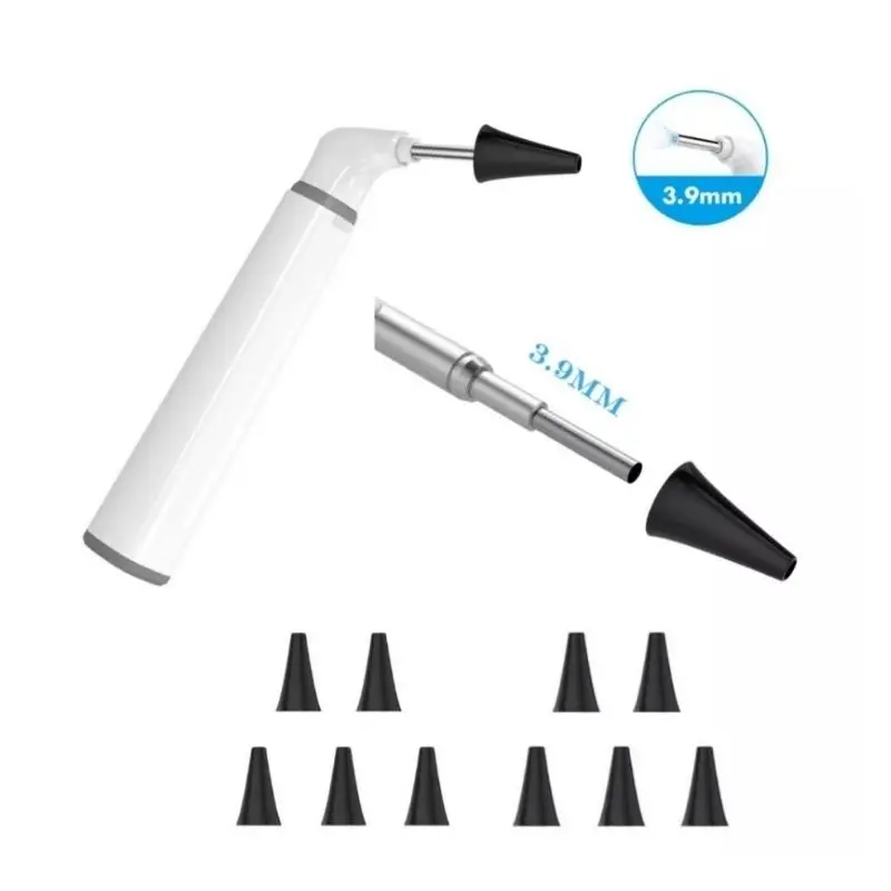 LMS CAP-Ear Specula Set for Digital Otoscope Ear Wax Removal Camera Ear Funnel Accessories on 3.9mm Visual Ear Spoon Camera