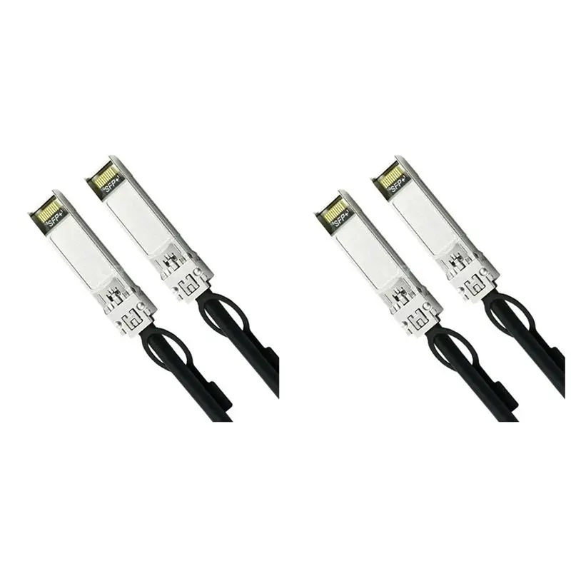 

2X 10G SFP+ DAC Cable, Direct Attach Copper Passive Cable, 1Meter Works For ,Mikrotik,Netgear,Zyxel Switch