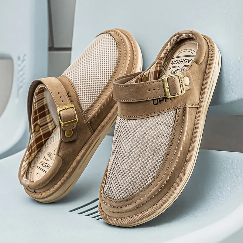 

Men Shoes Summer New Men's Sandals Fashion Sandals For Men Casual Sneakers Outdoor Beach Walking Water Slippers Size 39-45