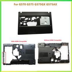 New Laptop Top Case Bottom Cover Palmrest Upper Cover Case For G570 G575 G575GX G575AX Without/with HDMI-Compatible Shell