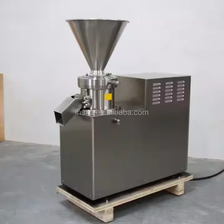 

Sesame Chilli Sauce Peanut Butter Grinding Machine Industrial Mayonnaise Colloid Mill Grinder