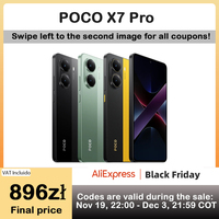 POCO X7 Pro 5G NFC Smartphone 120Hz AMOLED 90W Charging 256GB 6000mAh Cheap Phone with Camera 108MP + Fast Delivery with EU