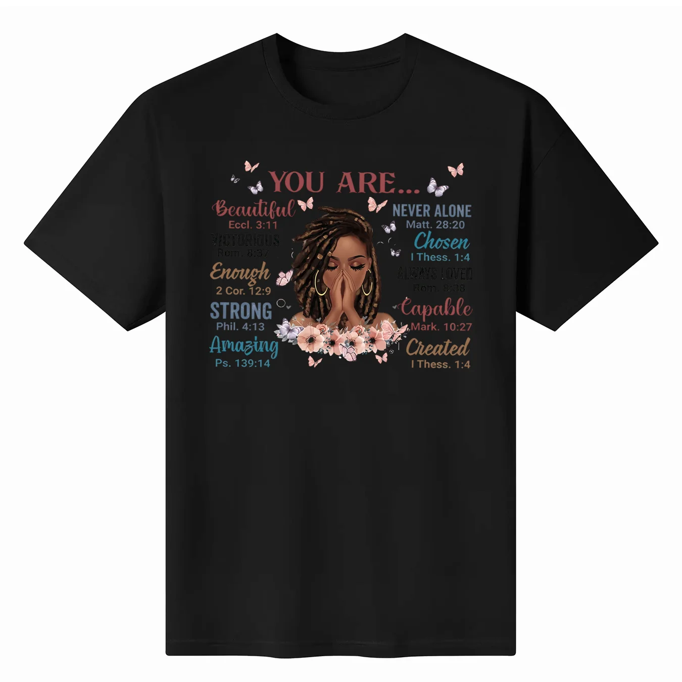 

Mealanin Gril T-shirt European And American African Black Girl Feminist Printed T-shirt Fashion Short Sleeve Casual Tshirt Tops