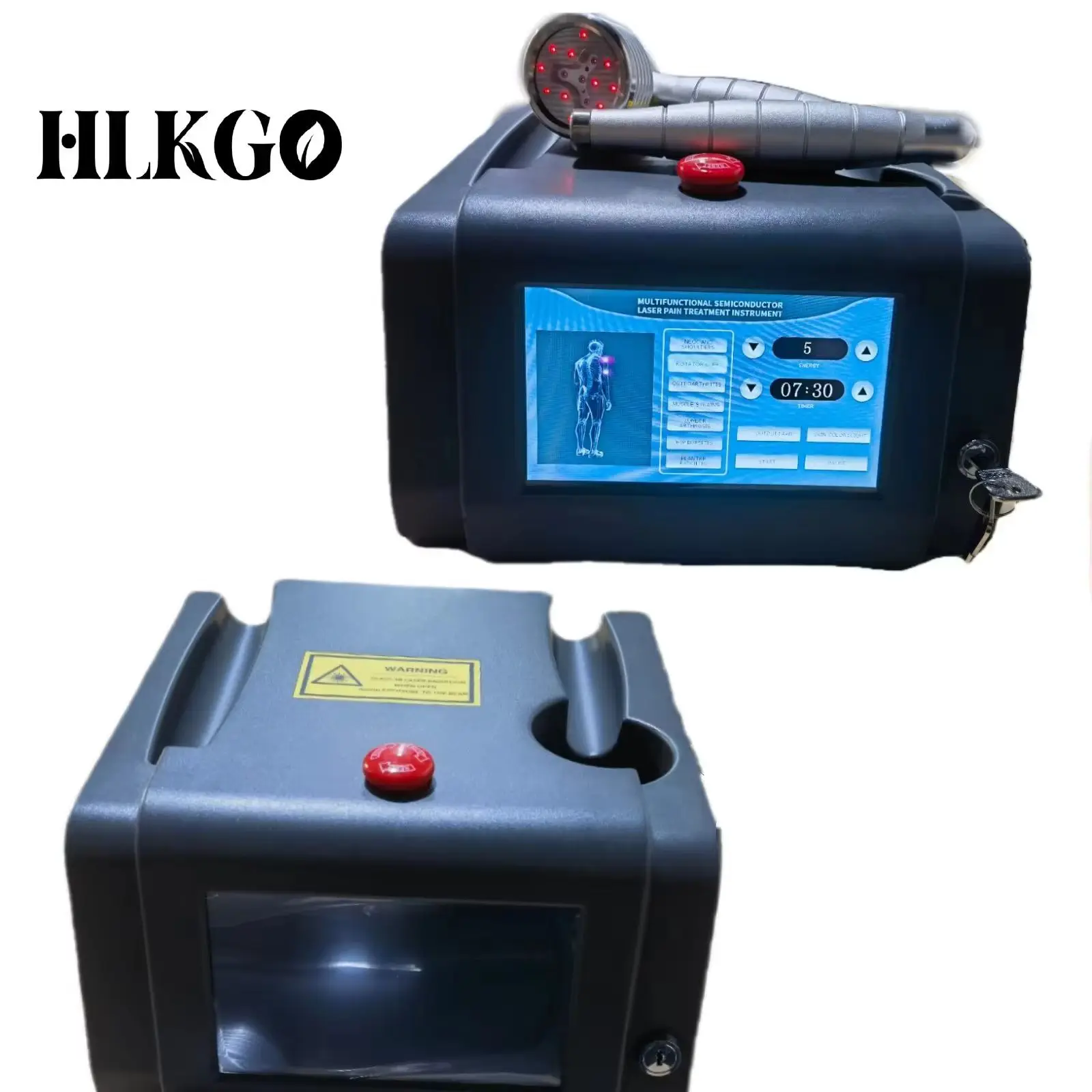 

Холодный лазерный прибор для облегчения боли в мышцах и суставах, класс iv Лазерная хиропрактика для глубоких тканей Ускорение заживления ран