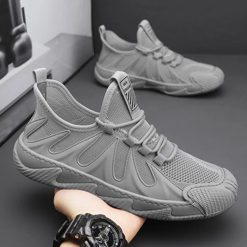 2024 Summer Breahable Men Shoes Casual Sneakers Lightweight Outdoor Shoes Mesh Non-slip Sole Mesh Walking Shoe Man Zapatos