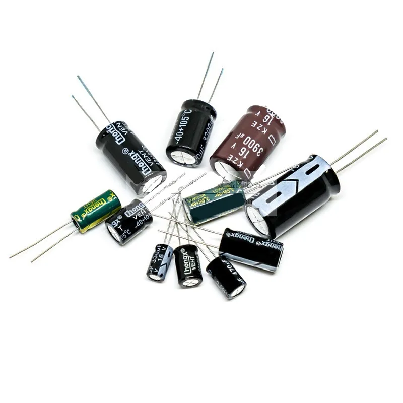 10PCS Aluminum Electrolytic Capacitor 16V 33UF 47UF 100UF 220UF 330UF 470UF 1000UF New