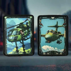 Parche táctico dron gancho y bucle – Insignia moral para equipo