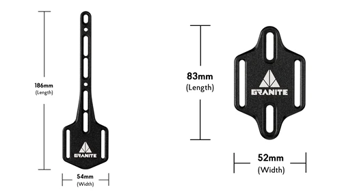 Imagen 2 del producto Portaledge de granito, soporte ligero para botella de agua, montaje con correa