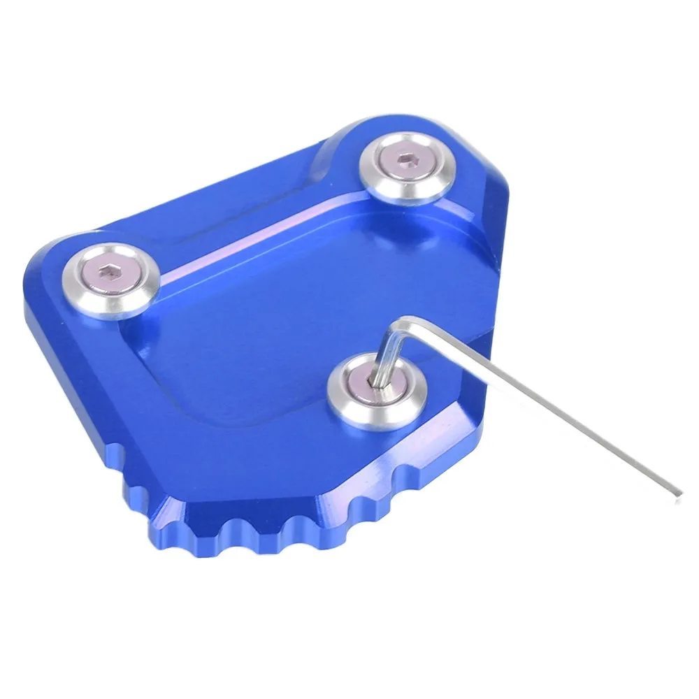 ل BMW F750GS F850GS Adventure F800 GS ADV 2018-2024 2023 مسنده القدم الجانب حامل تمديد وسادة دعم لوحة تكبير الوقوف