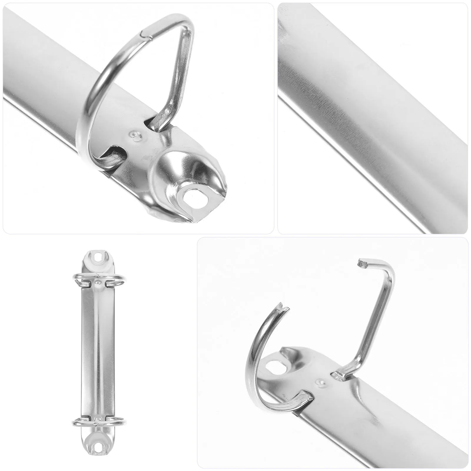 วงแหวนเข้าเล่มแบบ DIY วัสดุโลหะผสมสังกะสี แบบ 2 ห่วง สำหรับเข้าเล่มหนังสือ สมุดภาพ สมุดบันทึก ใช้ได้ทั้งนักเรียนและนักธุรกิจ