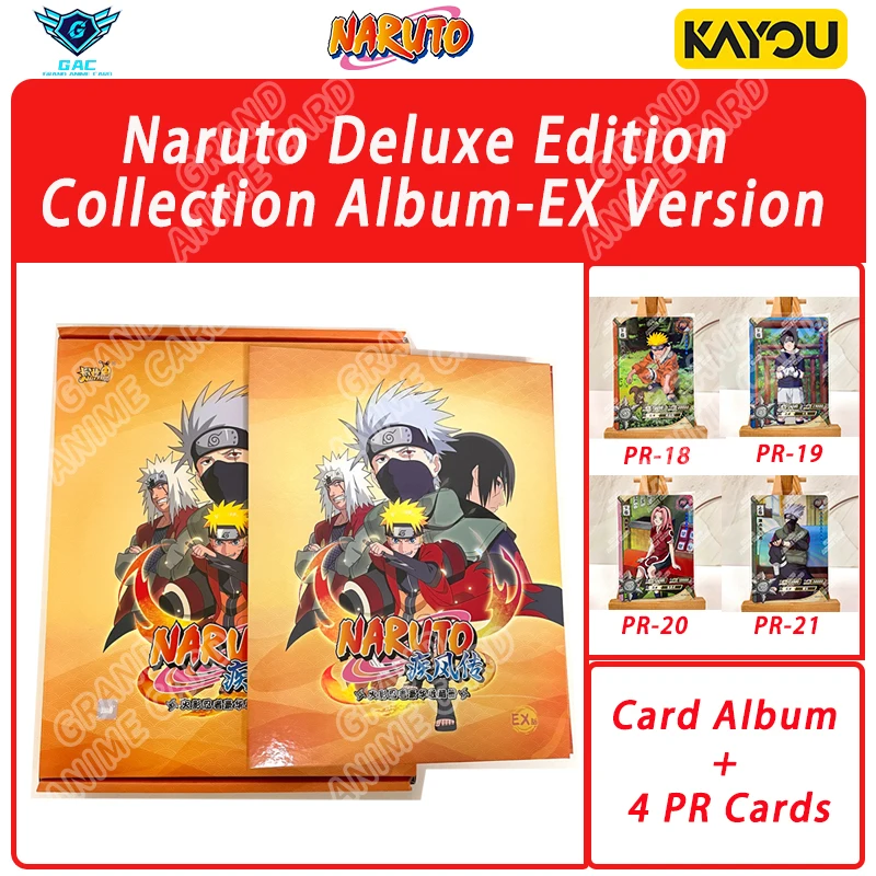 Kayou anime genuíno naruto a última caixa de presente raro cartão