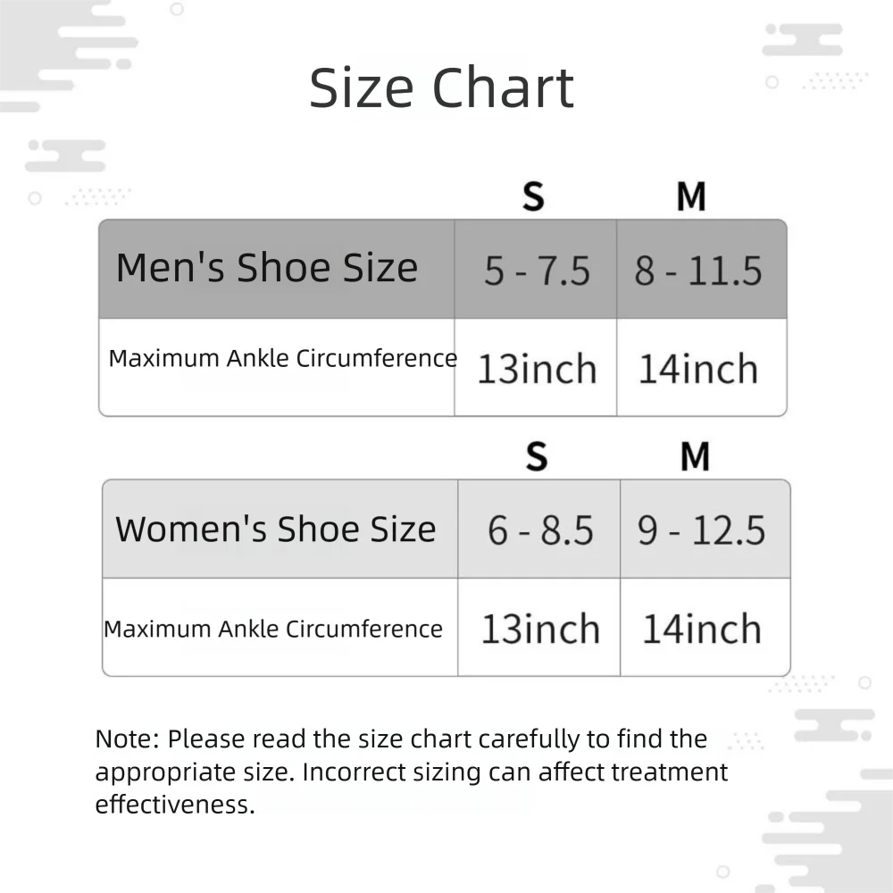 حشوة ناعمة لالتهاب اللفافة الأخمصية جبيرة ليلية تصميم مريح يسمح بالتهوية ودعم تقويم العظام للكاحل ثابت مريح