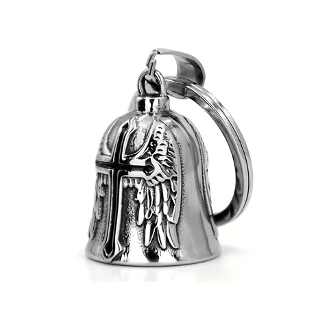 Мотоциклетный колокольчик Guardian Angel Ride, велосипедный колокольчик, цепи, аксессуары, колокольчики для мотоциклов, езда в стиле панк, крест, амулет экзорциста