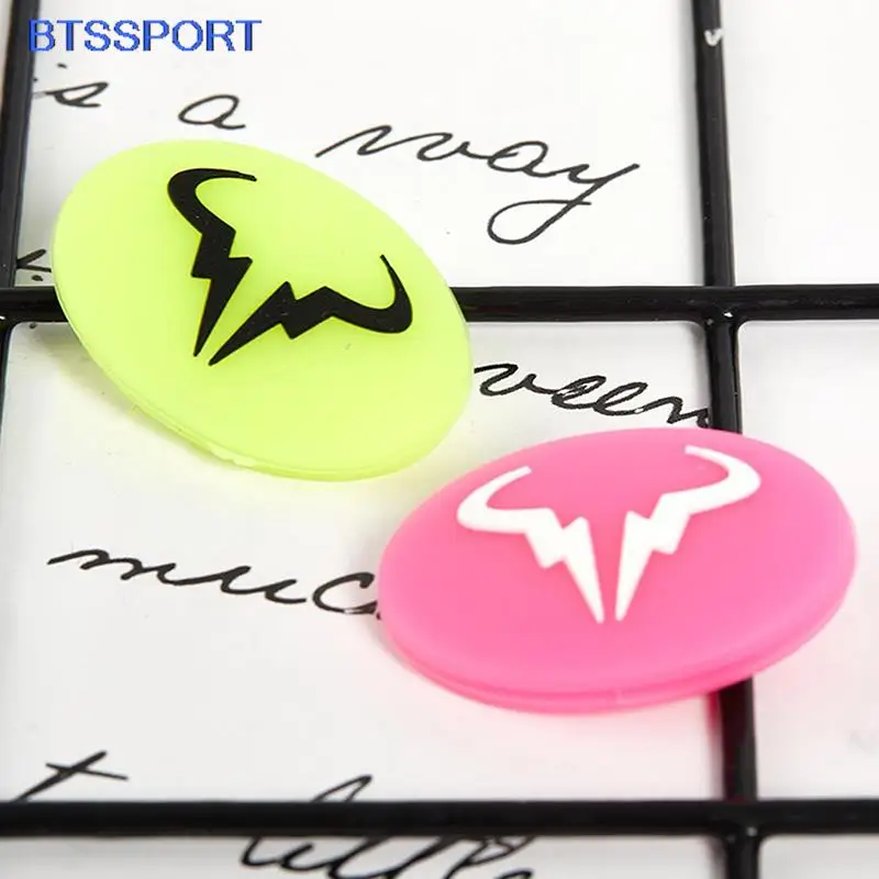 1pc Silicone Tennis Cartoon Racket Shock Absorber Vibration Dampeners Durable Tennis Accessories