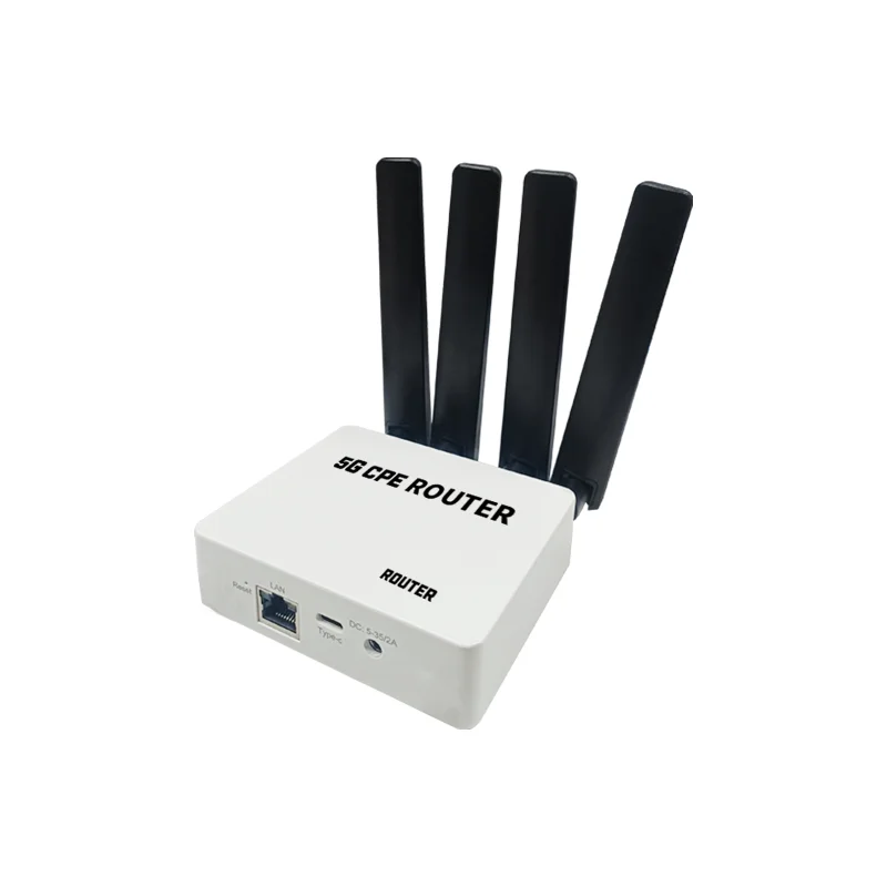 

Gigabit network port 5g Router with external antenna indoor 5G cpe router with sim card slot