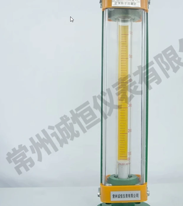 

Glass rotameter LZB-DN40/ Float gas liquid anti-corrosion lined with tetrafluorflange