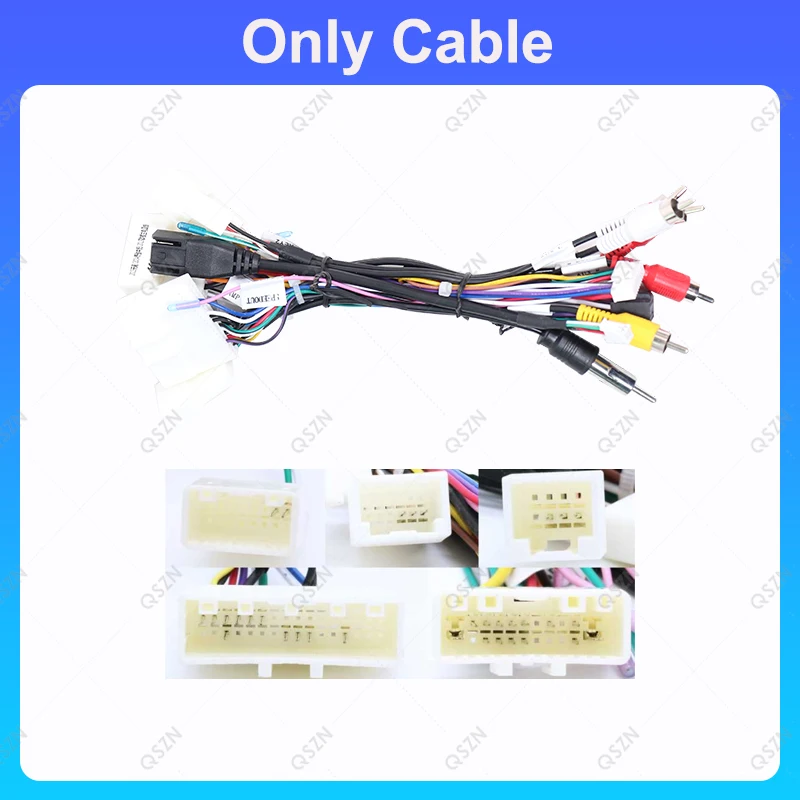 For Nissan Qashqai X-Trail Sylphy Tiida Bluebird Kicks Navara TERRA Juke Android Car Radio Canbus Decoder Wiring Harness Adapter
