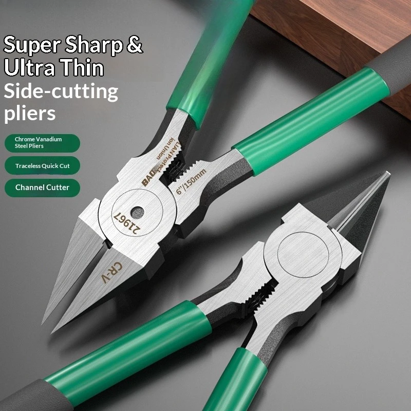 Diagonales Kabelschneider-Werkzeug, elektronisches Schneiden für Kunststoffdüsen, Zangen für Klemmen, Metalldraht, DIY Tor, Präzisionsspülung, Abi