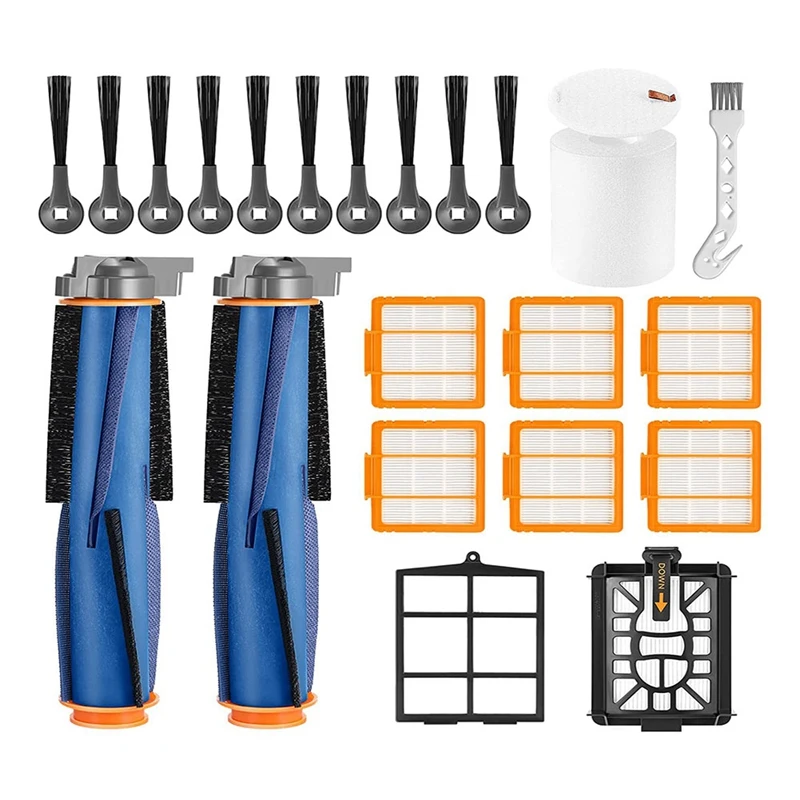 قطع غيار فراغية روبوت ، مجموعة ملحقات لسمك القرش AV2501S AV2501AE RV2502AE AV2510AOUS