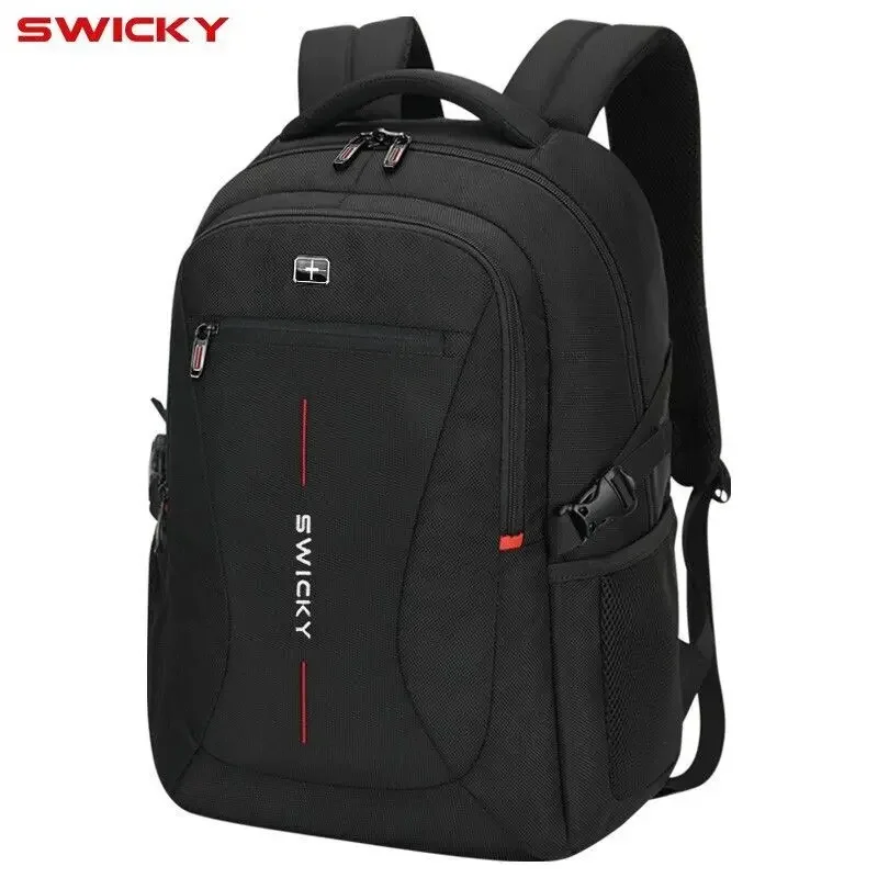 

Large-capacity Student Schoolbag Casual Solid Color Material Oxford Man's Backpack Multi-functional Travel Laptop Backpack