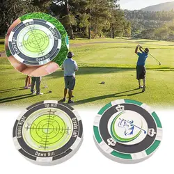 Golf Slope Meter Golf Ball Marker Spirit Level High Precision Golf Tools Leveler For Gardening Architecture Golf Accessorie H7a8