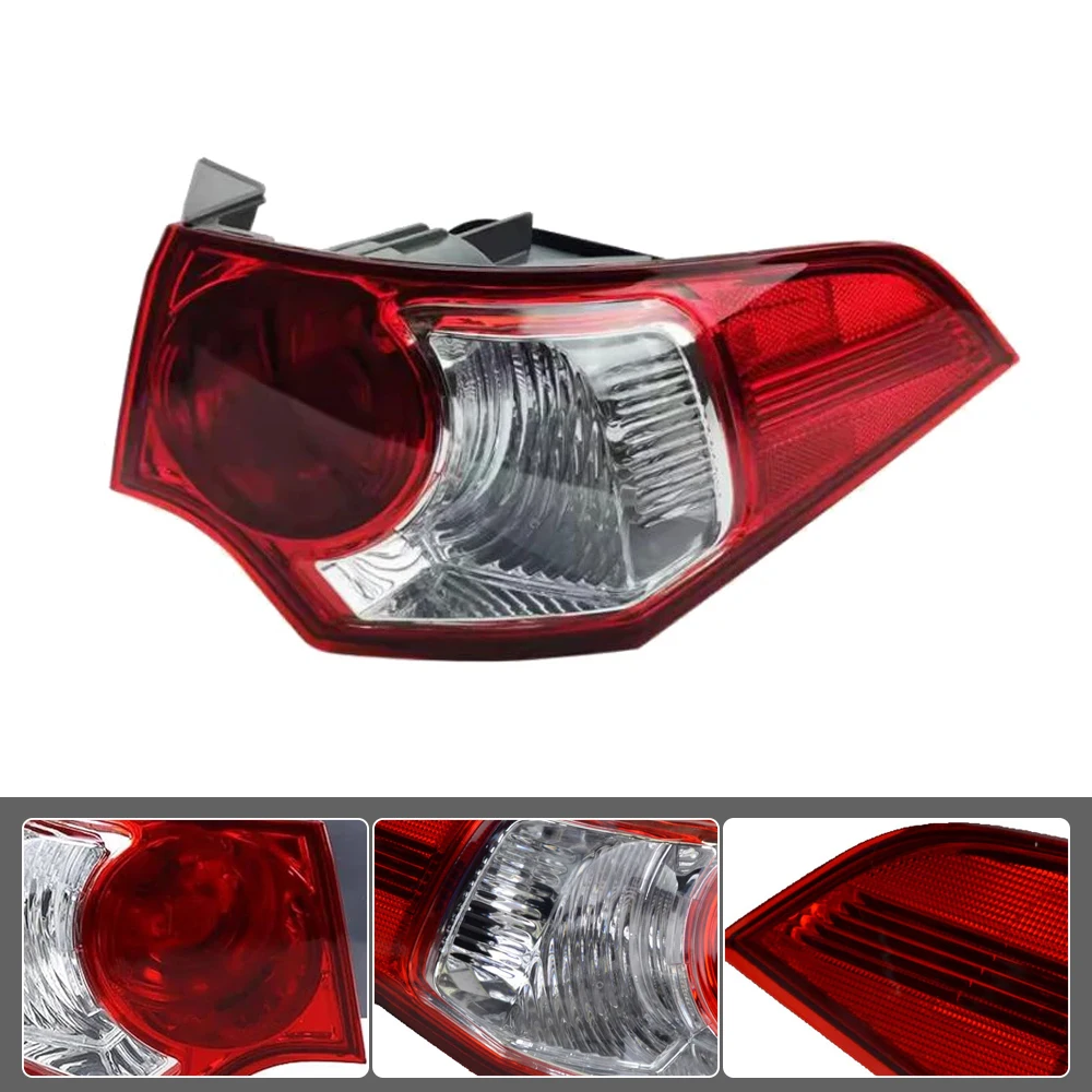 الجانب الأيسر/الأيمن الذيل مصباح لهوندا سبيور أكورد اليورو 2009 2010 2011 2012 الخلفية الذيل ضوء مصباح مكبح مع